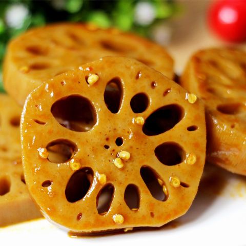 卤味藕片培训